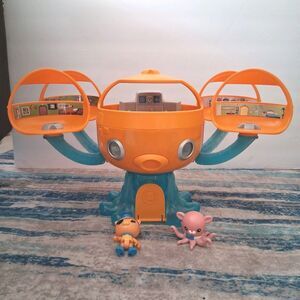 Fisher-Price Octonauts Octopod Headquarters Playset Lights Sounds Kwazii Inkles